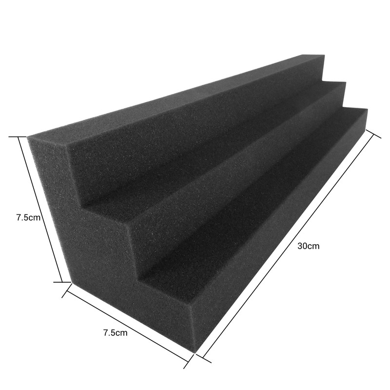 12 PCS 30 * 7.5 * 7.5cm Foam Panels High