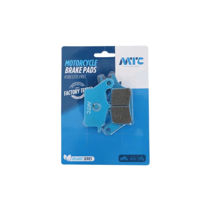 Juego De Balatas Traseras Para Crossmax 250 Fa691 Mtc