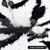 Bow Rug Black Bathroom Rugs, Coquette Bath Mat Non-Slip Absorbent