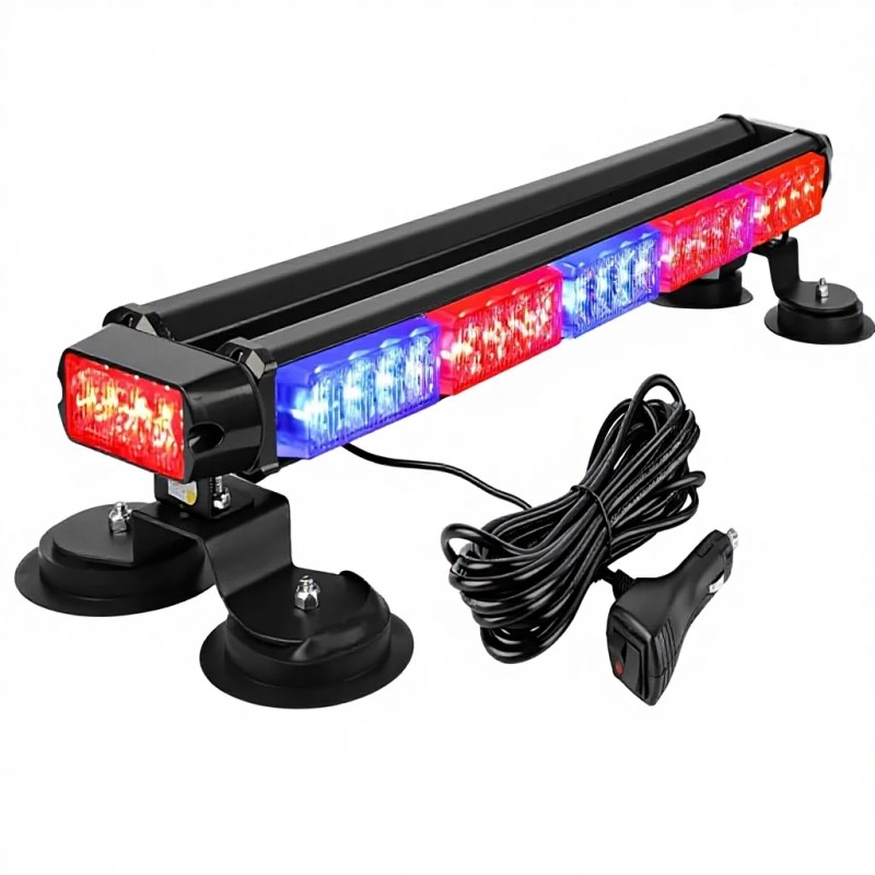 29.5" 54W LED Double-Sided High Intensity Emergency Warning Strobe Light