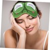 Healvian 1pc Cartoon Frog Eye Mask Lightweight Sleep Blindfold for