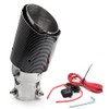 VEHSUN Muffler Cutter, LED Light Car, Downward, Carbon Style, Up/Downward,