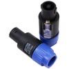 WANGCL 10 PCS NL4FC Speaker Cables Plugs Waterproof Speakon Connector