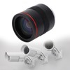 Zoom Industrial Lens 6‑12mm 1/1.8 3MP Manual Focus Lens Aluminium
