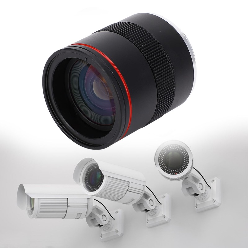 Zoom Industrial Lens 6‑12mm 1/1.8 3MP Manual Focus Lens Aluminium