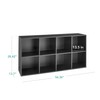 Best Choice Products 8-Cube Storage Organizer, 13.5in Shelf Opening, Bookcase,