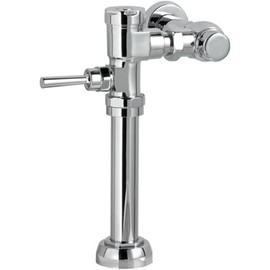 American Standard 6047161.002 Ultima Manual Toilet Flush Valve, Piston-Type, 1.6 GPF, Polished Chrome