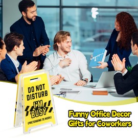 Administrator Appreciation Gifts, Funny Office Gift, Thank You Gifts for Coworkers Employee, Acrylic Sticky Note Holder Clip Desk Sign, Office Supplies Desk Accessories Office Decor Birthday Christmas