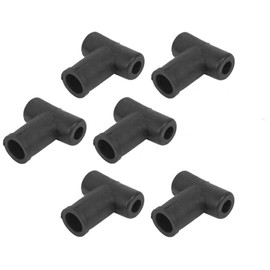 LEFITPA 6 Pack Replacement T23425 163670A Fuel Injection Return Line T Boot for John Deere Tractor 1020 2020 2510 4040 4240 4430 4440 4640 4840 8430 8630 for Power Unit 135 152 180 202 303 Models