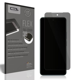 dipos FLEX Privacy Blickschutz-Folie matt passend für Vivo Y39 5G Schutzfolie mit 100% Displayabdeckung, Fingerprint-Kompatibel, Case-Friendly, Full Cover, Sichtschutz Filter 2way