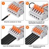 AITRIP 10PCS Lever Wire Connectors，Lever Wire Connectors, Quick Wiring Cable