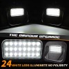 Jinfiniti 4x LED Tailgate Step Light Multi-Pro Kit For 2019-2025
