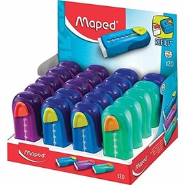 Maped 109800 - Rubber (Assorted)