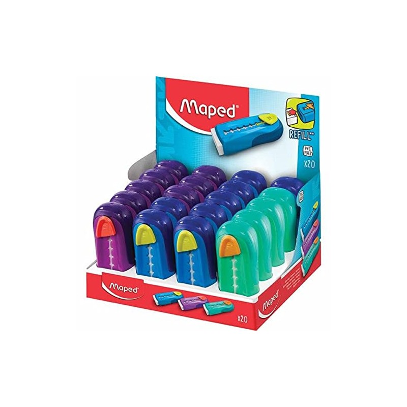 Maped 109800 - Rubber (Assorted)