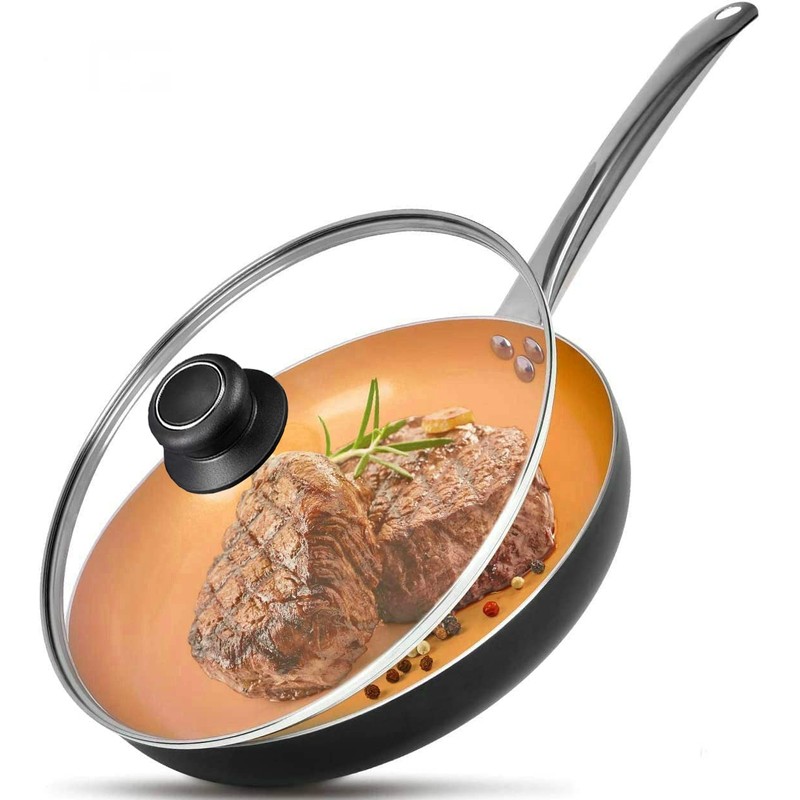 7 Inch Pot Lid Tempered Glass Pan Lids - Oven