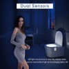 16-Color Motion Sensor Activated Toilet Night Light, Cool Fun Bathroom