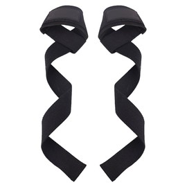 Ram® Weight Lifting Adjustable Straps Non Slip Fitness Padded Cotton Wrist Support With Gel Grips Dumbbell Barbells Deadlift Straps For Gym Bodybuilding Straps