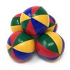 JUGGLE 4 FUN Bean Bag Juggling Balls "8 Stars" Normal