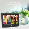 7" HD LED Screen Digital Photo Frame Alarm Clock MP3/4