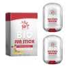 FunnAura 2 Pcs Sunscreen Stick Spf 50 Face, Sweat-Proof Sunblock
