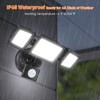 ALUSSO Motion Sensor Outdoor Lights with Remote 40W 4000LM Flood