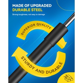 PHILTOP TSG406035 9 inch 178lb/790N Rear Taigate Lift Supports Shock Struts Gas Struts,Compatible with 2003-2006 2008-2010 Cayenne,2 Pack