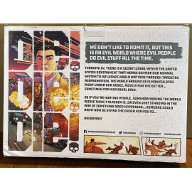 Skybound Die! Die! Die! Bloody Nate & Paul Action Figures With Volume 1 Paperback “E”