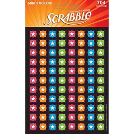 Eureka Scrabble Stickers, Mini (621004)