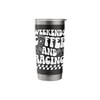 Weekends Coffee Car Racing Day Race Day Checkered Flag Stainless