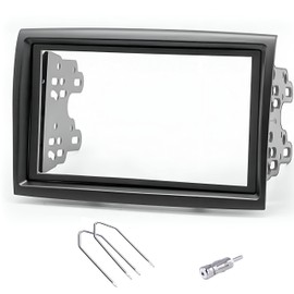 Sound-way - 2 DIN car stereo fascia kit compatible with FIAT Ducato PEUGEOT Boxer CITROEN Jumper