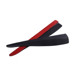 Small Black Bumper Guard Protector for Car Front Guard Door Edge Molding Scratch Protection Anti-Scratch Rubber Cover Under Lip Front Bumper Rear Bumper Step Bumper Crack Repair Aero Guard Aerofin Air