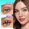 Manga Lash Clusters Wispy 128PCS Left & Right Volume Eyelash
