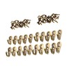 FUXXER® - antique coat hook, towel hook, cast iron brass