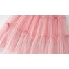 Kids Girl Pleated Elastic High Waist Tulle Skirt A-Line Boho