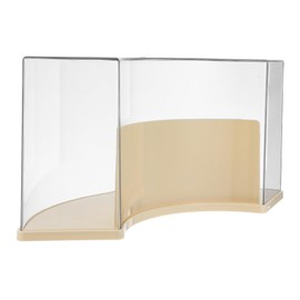 BUGUUYO Acrylic Clear Display Box Stackable Collectible Case for Mini Figures Transparent Storage Aesthetic Home Decor Space Efficient Design