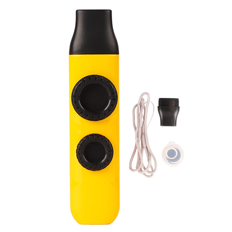 Kazoo Plastic Professional Adjustable Tone Musical Instrument with 10Pcs Flute