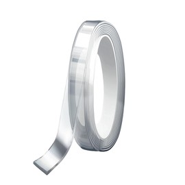 Double Sided Tape, Super Strong Tape, Magic Tape, Transparent Tape, Multiple Sizes, 3/5 x 0.2 x 1/3/5 m (1/3/5 x 1/3/5 m), Removable, No Residue, Strong, Reusable, Washable, Multifunction, Storage, Floating Storage, Anti-Slip, Earthquake Prevention, Home