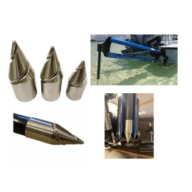 Salty Adventures Island Anchor - Turbo Tip (Tip Only)  for 1", 7/8" or 3/4" Shallow Water Anchor - 7/8"