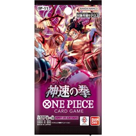 Generic One Piece Anime Collectible Card Game Booster Box OP-11 A Fist of Divine Speed (24 Packs of 6 Cards Each)