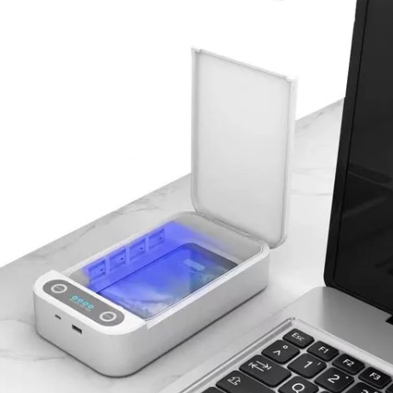 UV Cleaning Box USB Rechargeable Voice Broadcast Portable UV Cleaner
