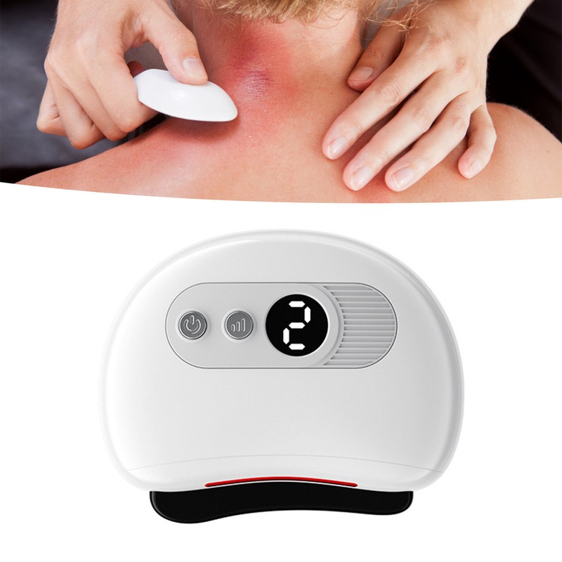 Electric Gua Sha Massager Scraping Sculpt 9 Gears Temperature Heating