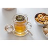 Edzard Asaam Tea Strainer with Holder Diameter 6 cm, silver