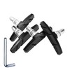 TUHDWJ 2 Pairs V Bike Brake Pads, 70mm V Brake