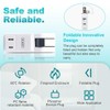 SYCON 4 Outlet Wall Adapter, 2-Prong Swivel Ungrounded Indoor AC