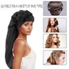 LadayPoa Long Sleep Cap with Hair Ties for Women Long
