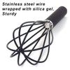 GorGin high temperature and easy to clean silicone whisk, stirrer,