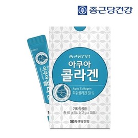 Jongkundang Health 종근당건강 아쿠아 콜라겐 (2gX30포) 6박스(총6개월분) Jonggeundang Health Aqua Collagen (2g x 30 packs) 6 boxes (total 6 months supply)