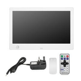 10 inch 1024*600 HD Human Body Induction Digital Photo Frame Screen Multiple Languages Screens Ratio 16:9(white  )