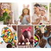 Webake Chocolate Silicone Molds, Large 3D Breakable Egg Mold Silicone