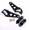 Biqing 2PCS Motorcycle Headlight Brackets 28mm-38mm,Universal Motorbike Modified Headlight Mount